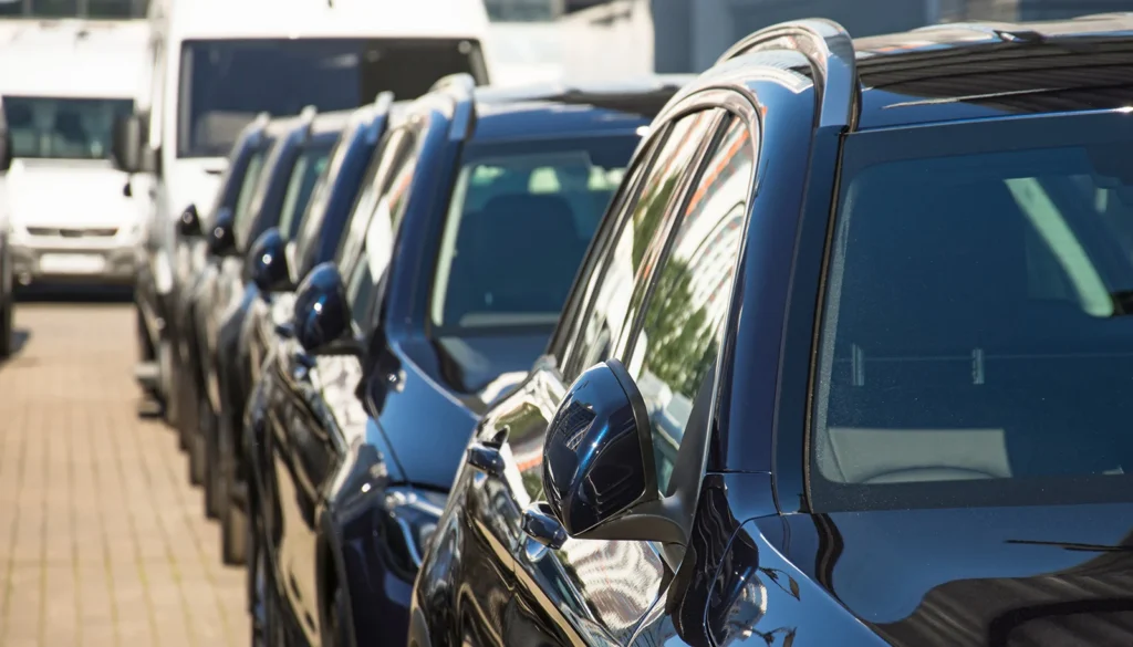 Vitrage automobile pour une flotte de véhicules professionnels