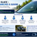 Démarches après un bris de glace