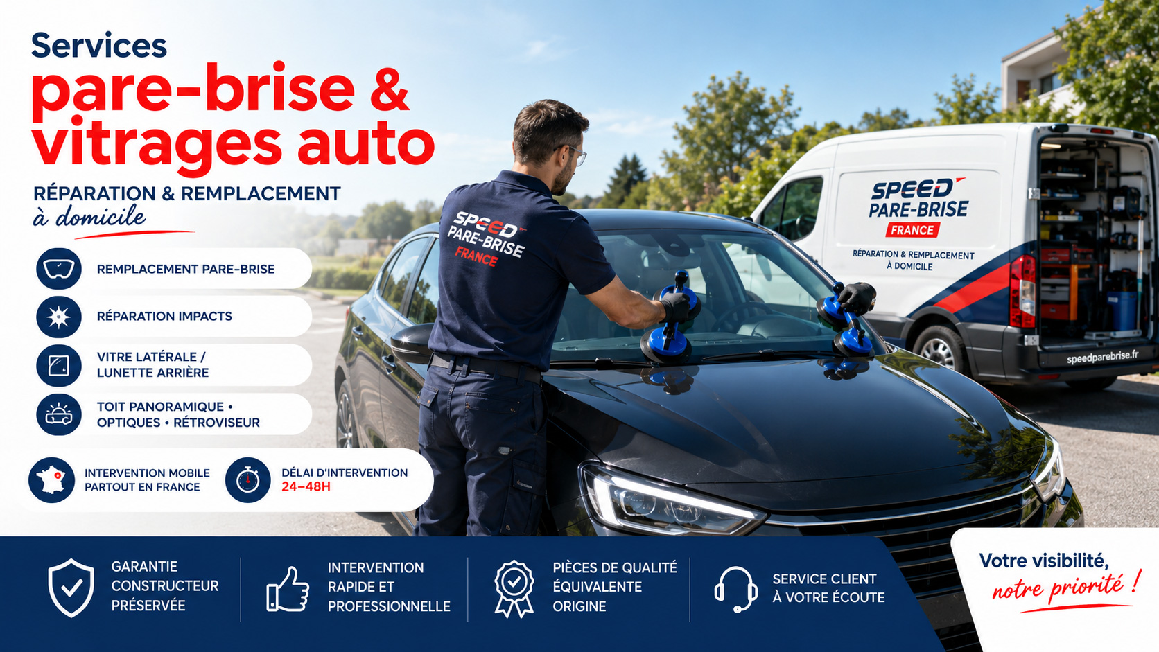 Services remplacement pare-brise