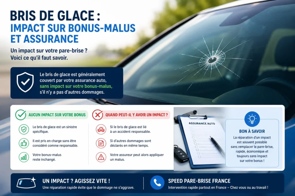 Bris de glace et assurance automobile