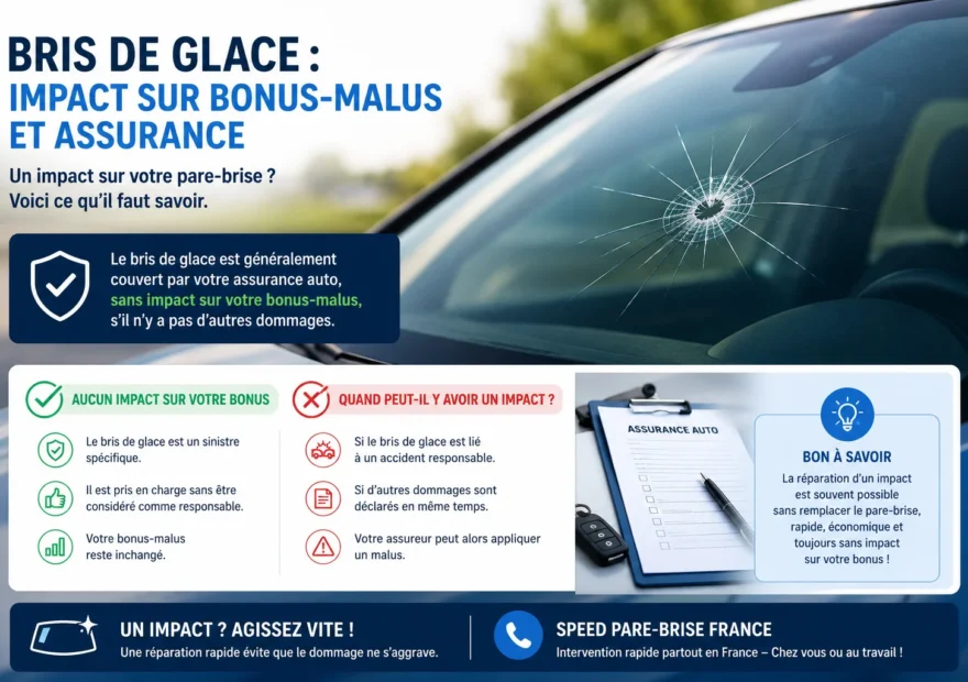 Bris de glace et assurance automobile